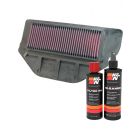 K&N Air Filter HA-9200 + Recharge Kit