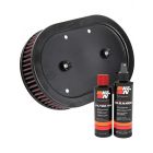 K&N Air Filter HD-0900 + Recharge Kit