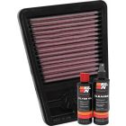 K&N Air Filter KA-2414 + Recharge Kit