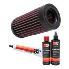 K&N Air Filter KA-6201 + Recharge Kit