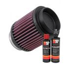 K&N Air Filter PL-1710 + Recharge Kit