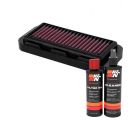 K&N Air Filter PL-1720 + Recharge Kit