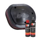 K&N Air Filter PL-1814 + Recharge Kit
