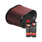 K&N Air Filter RC-5178 + Recharge Kit