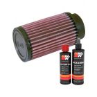 K&N Air Filter RD-0720 + Recharge Kit