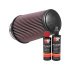 K&N Air Filter RE-0870 + Recharge Kit