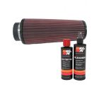 K&N Air Filter RE-0880 + Recharge Kit