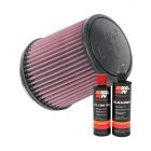 K&N Air Filter RF-6102 + Recharge Kit