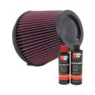 K&N Air Filter RP-5168 + Recharge Kit