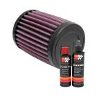K&N Air Filter RU-0200 + Recharge Kit