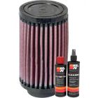 K&N Air Filter RU-0210 + Recharge Kit