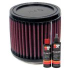 K&N Air Filter RU-0630 + Recharge Kit
