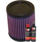 K&N Air Filter RU-0840 + Recharge Kit