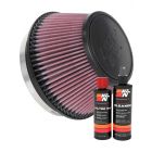 K&N Air Filter RU-1009 + Recharge Kit