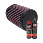 K&N Air Filter RU-1460 + Recharge Kit