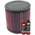 K&N Air Filter RU-2430 + Recharge Kit