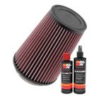 K&N Air Filter RU-2710 + Recharge Kit