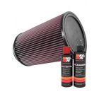 K&N Air Filter RU-3220 + Recharge Kit