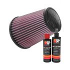 K&N Air Filter RU-3250 + Recharge Kit