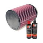 K&N Air Filter RU-3270 + Recharge Kit