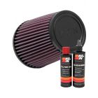 K&N Air Filter RU-3550 + Recharge Kit