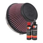 K&N Air Filter RU-4600 + Recharge Kit