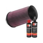K&N Air Filter RU-4690 + Recharge Kit