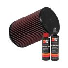 K&N Air Filter RU-5045 + Recharge Kit