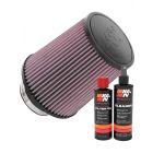 K&N Air Filter RU-5100 + Recharge Kit