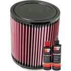 K&N Air Filter RU-5114 + Recharge Kit