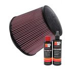 K&N Air Filter RU-5179 + Recharge Kit