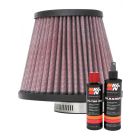 K&N Air Filter RU-8490 + Recharge Kit