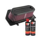 K&N Air Filter SU-1017 + Recharge Kit