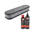 K&N Air Filter SU-1200 + Recharge Kit