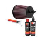 K&N Air Filter SU-4002 + Recharge Kit
