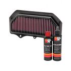 K&N Air Filter SU-7511 + Recharge Kit