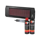 K&N Air Filter TB-9091 + Recharge Kit