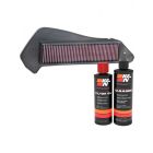 K&N Air Filter YA-2918 + Recharge Kit