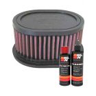 K&N Air Filter YA-6098 + Recharge Kit