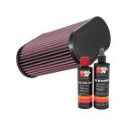 K&N Air Filter YA-6914 + Recharge Kit