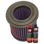 K&N Air Filter YA-7585 + Recharge Kit