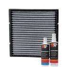 K&N Cabin Air Filter VF2002 + Recharge Kit