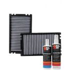 K&N Cabin Air Filter VF1000 + Recharge Kit