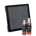 K&N Cabin Air Filter VF1013 + Recharge Kit