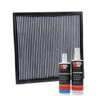 K&N Cabin Air Filter VF8000 + Recharge Kit