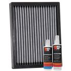 K&N Cabin Air Filter VF1017 + Recharge Kit