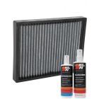 K&N Cabin Air Filter VF2075 + Recharge Kit