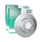 2 x Protex Ultra Performance Disc Brake Rotor 298mm PDR12436HSL PDR12436HSR