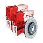 2 x Bremtec Evolve Disc Brake Rotor 350mm BDR1481REV BDR1481LEV