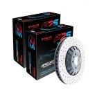2 x Bremtec Evolve F2S Plus Disc Brake Rotor 324mm BDR90061REV BDR90061LEV
